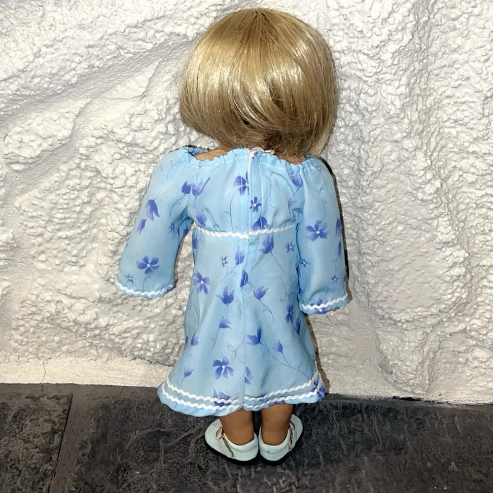 AMERICAN GIRL Kit Kittredge 18” Blonde Blue Eyed Doll